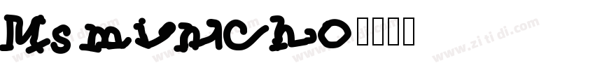 Ms mincho字体转换